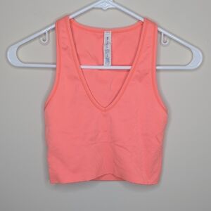 Athleta Coral V-Neck Tank Top Size XS